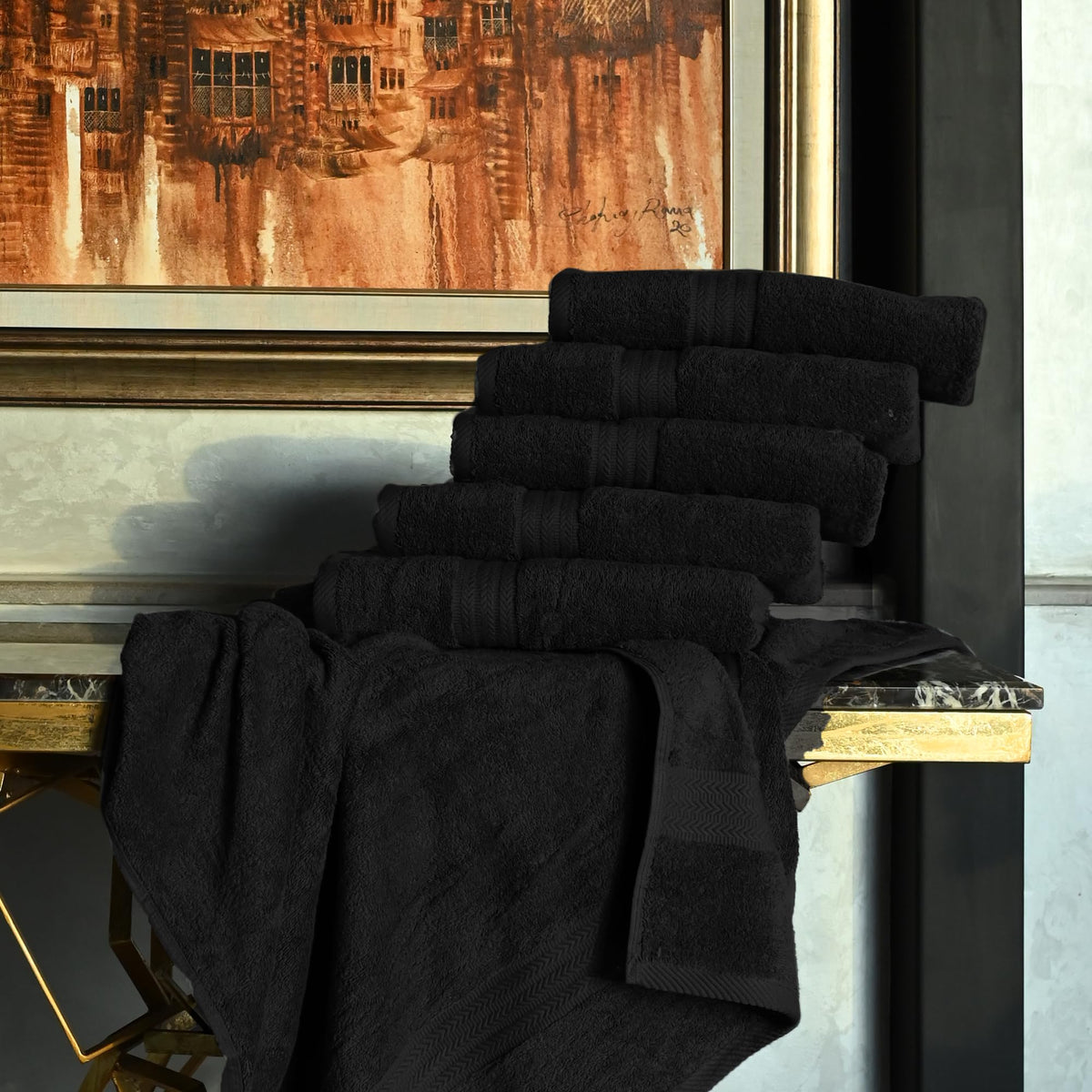 Herculean towel sets add spa-like luxury to home baths