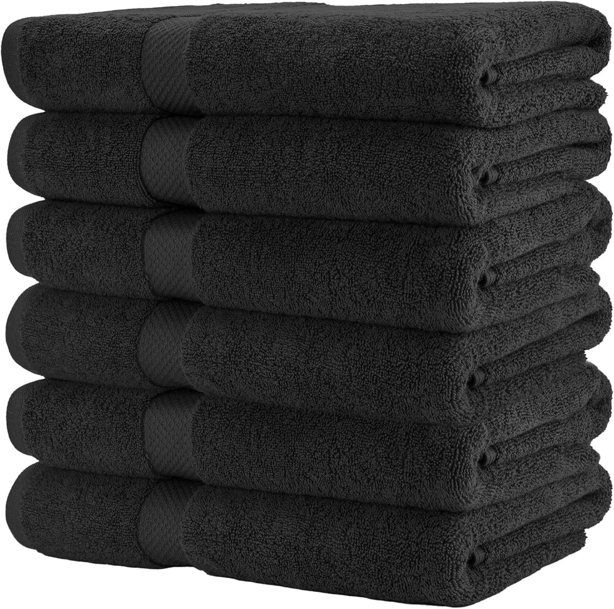 HERCULEAN Premium Bath Towels on a luxury setup, ideal for guest-ready bathrooms.