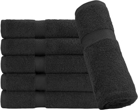 HERCULEAN Premium Bath Towels in spa-like setup with luxurious softness.