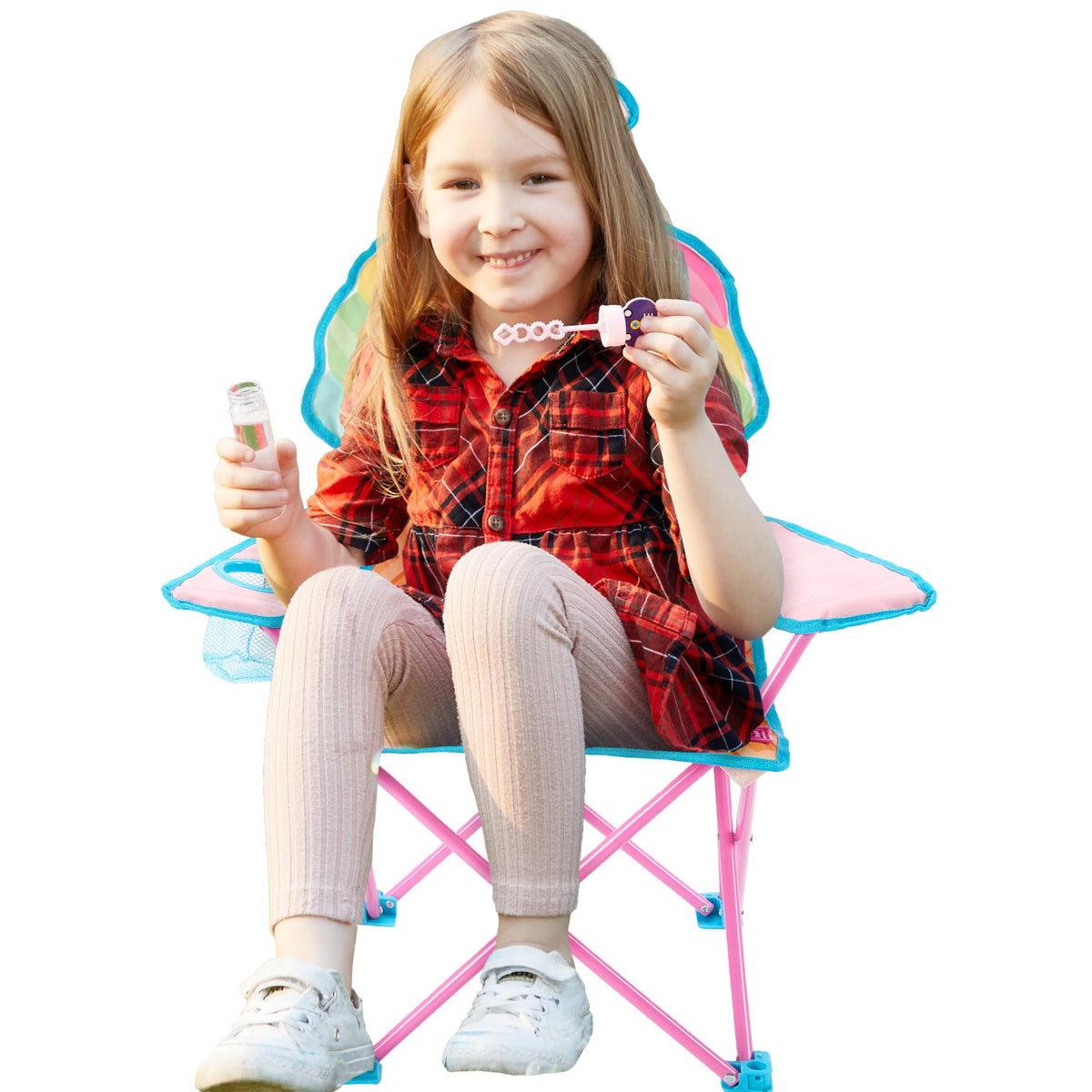 Heritage Kids cup holder keeps drinks within reach on adventures.