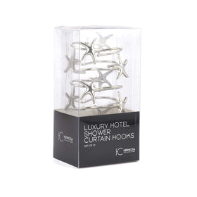 Hermosa Collection starfish shower hook 12pack ships with reliable brand support.