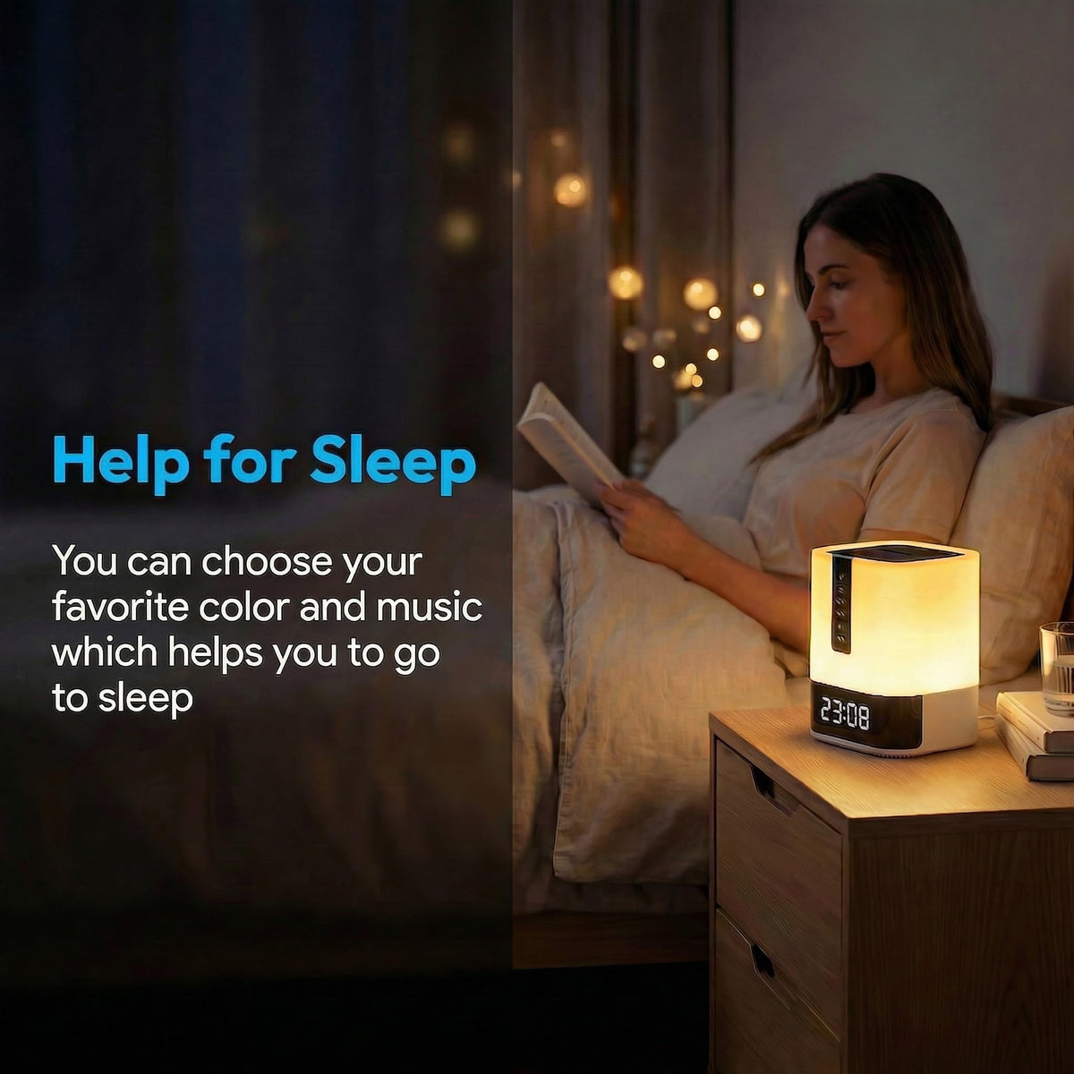 Hetyre music-light mode with colors that dance to music.