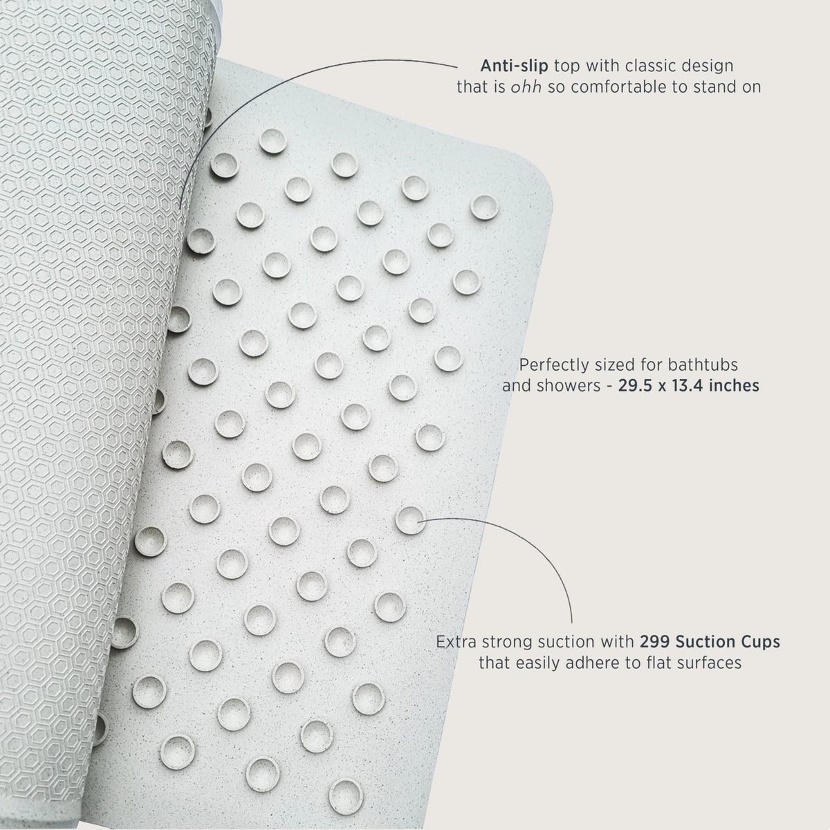 HEVEA Danish design in natural colors elevates bathroom aesthetics