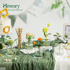 Hewory 12-pack bud vases arrive securely packaged for easy planning