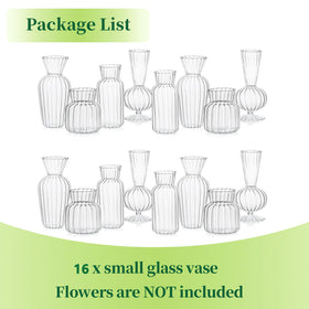 Hewory compact vase set, perfect for kitchen, living room or office accents.