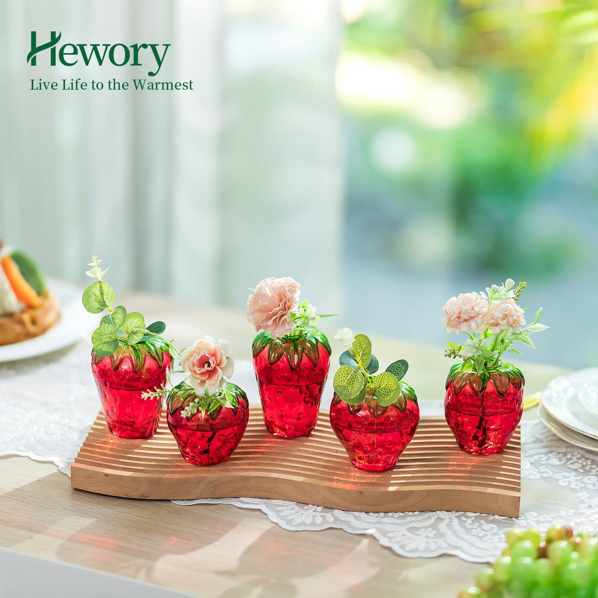 Hewory propagation vase set packaged for easy gifting and holiday décor