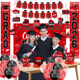 HEWUAUL class of 2026 backdrop creates a classic photo-friendly scene