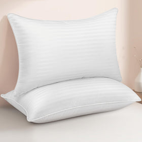 HEYCUZI king-size pillow with plush cover for luxurious, soft sleep.