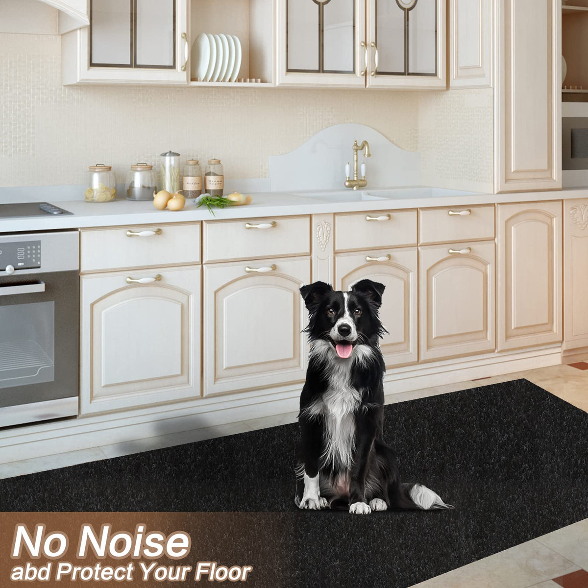 Heyroll laundry room carpet that's easy to clean and quick to dry.