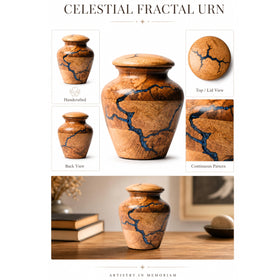 HEYTREND handmade keepsake urn as a timeless memorial.