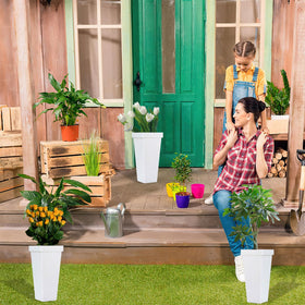 HFYZZ multi-use flower buckets shown for decor and gift ideas.