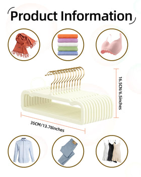 HGYZE non-slip velvet for delicate fabrics like silk and satin.