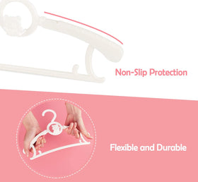Non-slip edge prevents slips and creases on trousers and skirts