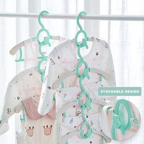 HGYZE stackable bear hook hanger for pairing outfits