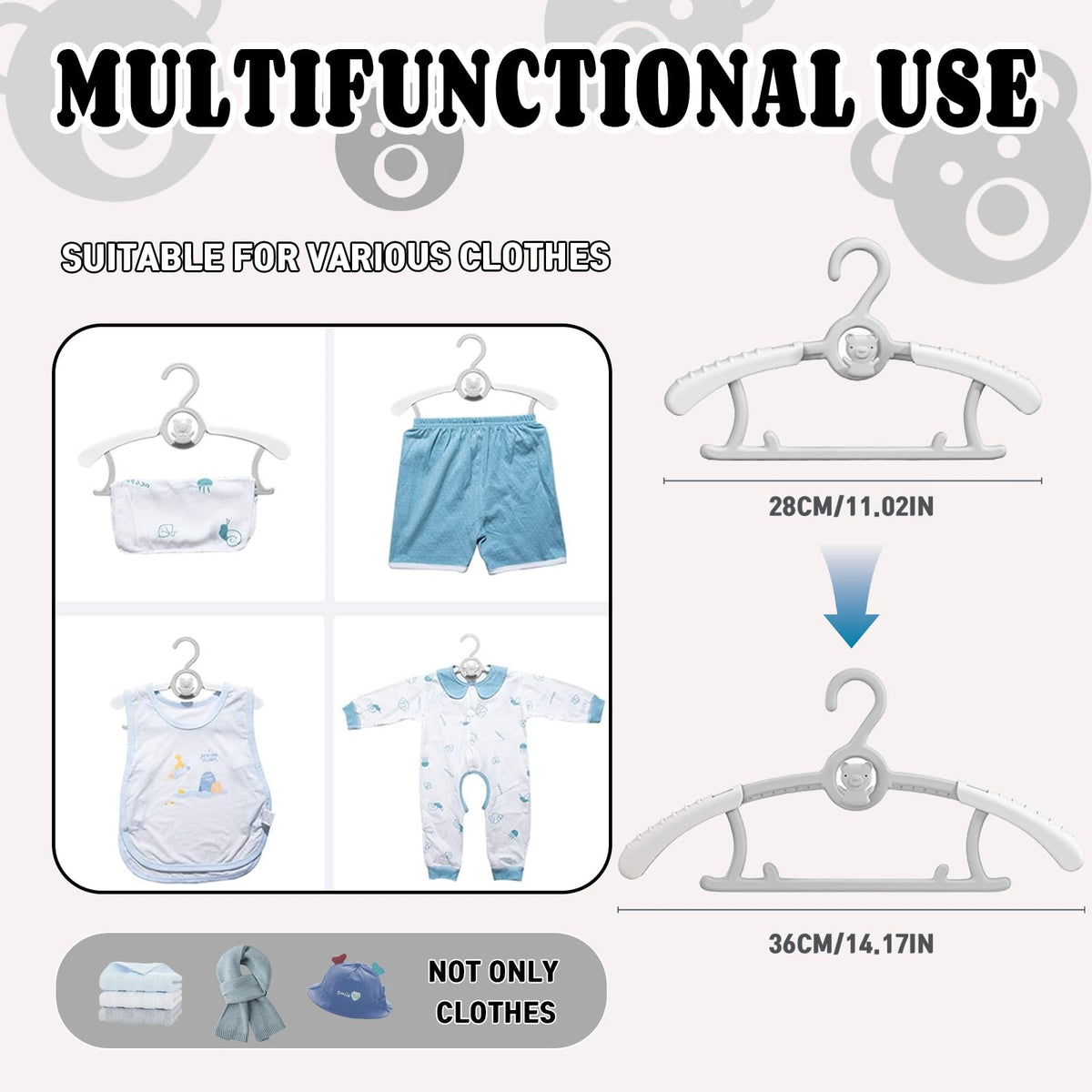 HGYZE ultra thin non slip hangers prevent slipping on tiny shoulders