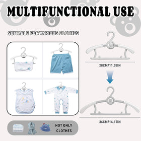 HGYZE ultra thin non slip hangers prevent slipping on tiny shoulders