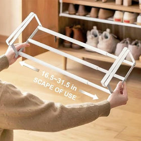 HGZBS shoe rack easy installation without tools, quick setup.