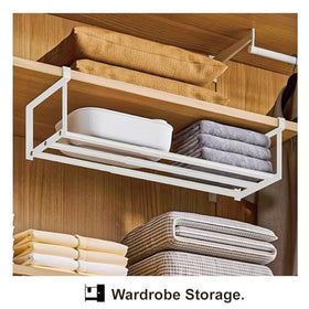 HGZBS rack holds flats, heels, and sneakers, versatile storage.