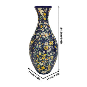 HHSME 3D Puzzle Vase durable plastic design resists breakage during daily use.