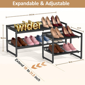 HHOKEM built-in baffle protects wall and keeps shoes in place
