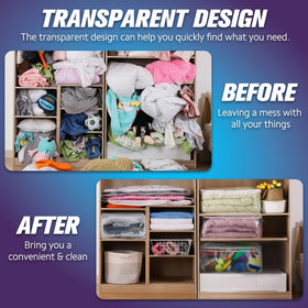 HIBAG two-pack storage solution ideal for bedding and seasonal items