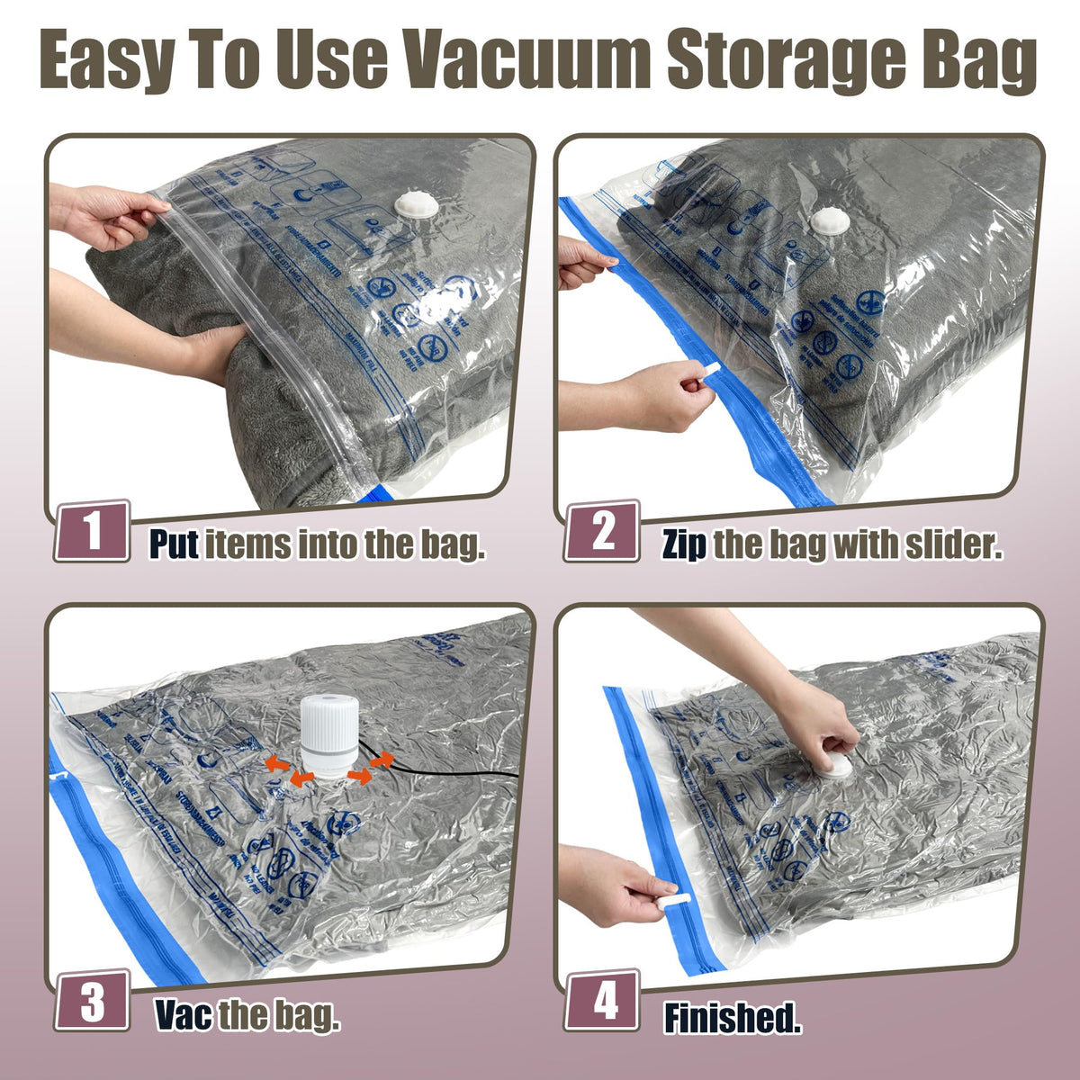 HIBAG jumbo bags safeguard duvets during moves and seasonal storage