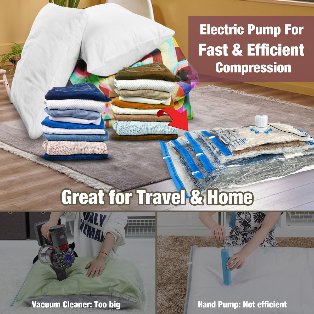 HIBAG packs help travel tidier and more efficient packing