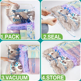 HIBAG XXL durable material close-up emphasizes thick, reusable construction.
