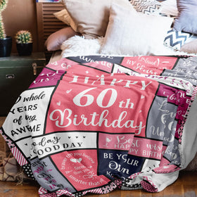 Hibolen blanket size 50x60 inches suitable for lounging and decor.
