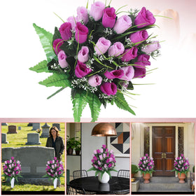 Hibsotco seasonal memorial decor for Christmas, Valentine’s Day, and more.