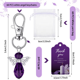 Hicarer organza gift bag in purple offers elegant storage for small tokens.