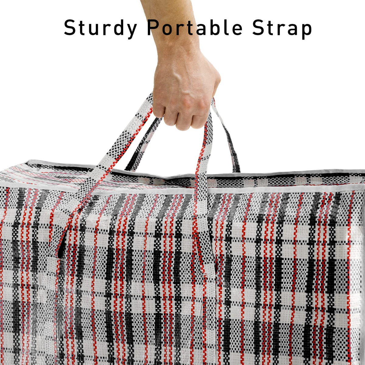 Hiceeden heavy-duty polypropylene bags with waterproof performance during travel