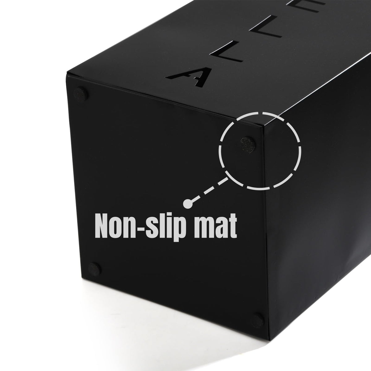 Hiceeden powder-coated steel umbrella stand close-up rust-proof durability for indoor or outdoor use