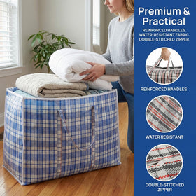 Hiceeden reinforced handles for easy carrying heavy loads