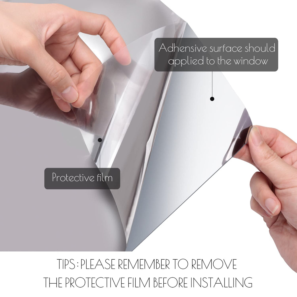 HIDBEA energy-saving tint helps maintain comfortable indoor temperatures.