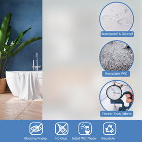HIDBEA window film ideal for homes and offices for privacy and style