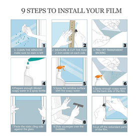 HIDBEA film easy removal with no sticky residue