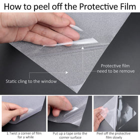 HIDBEA reusable film can be reapplied multiple times