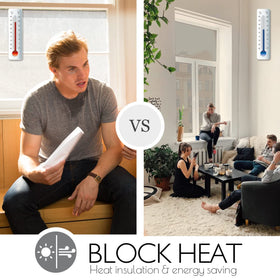 HIDBEA UV-blocking window film reducing sun damage while maintaining daylight.