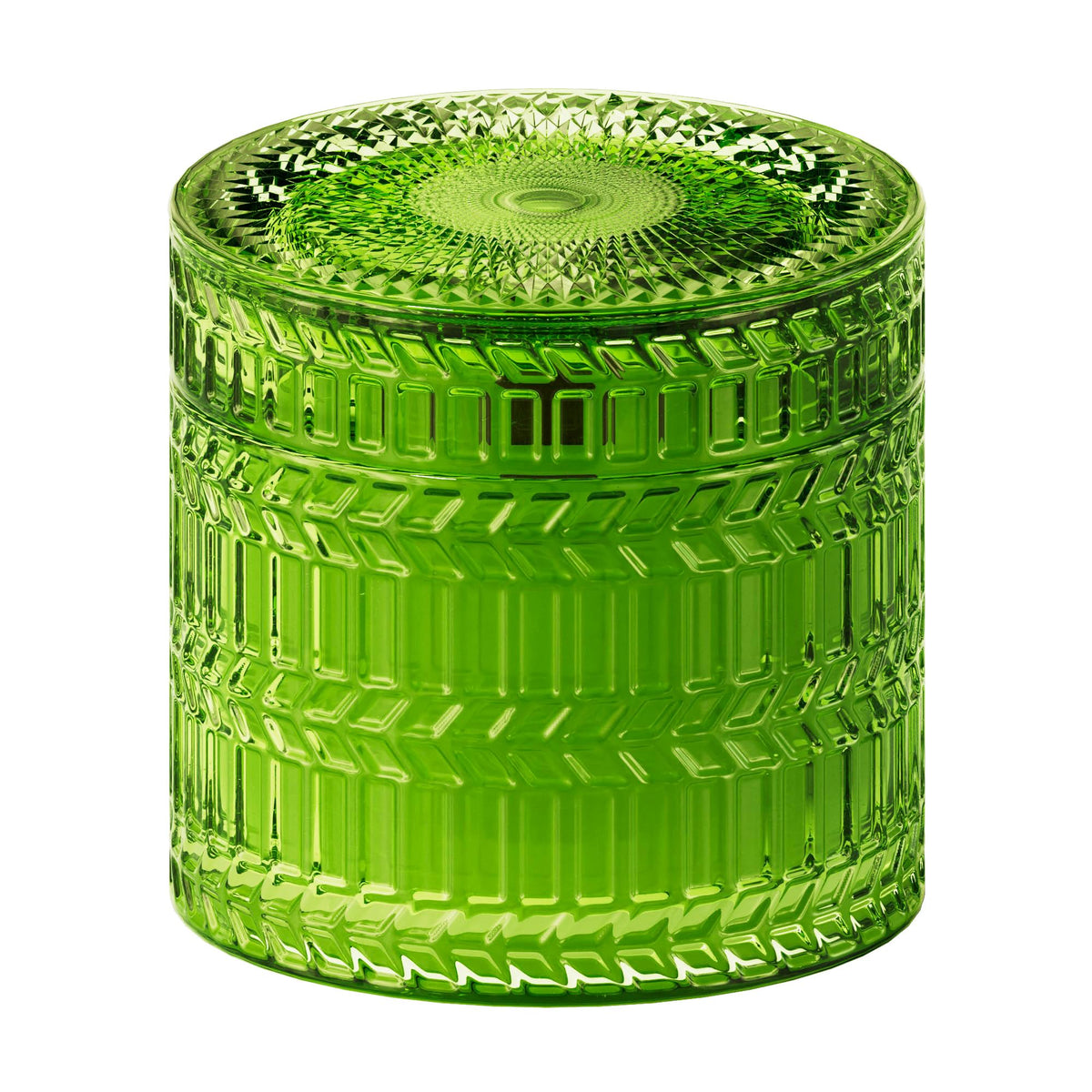 Hidden Label citronella candle outdoor in a glass jar for bug-free evenings.