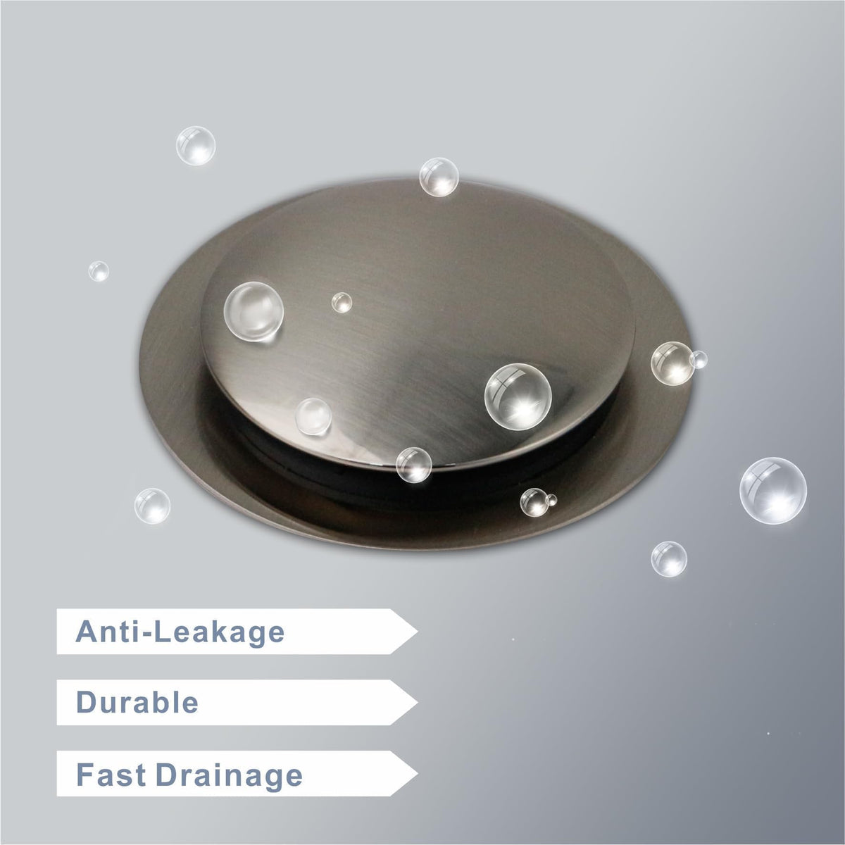 HIDROP replaces lift-and-turn drains in many bathtubs