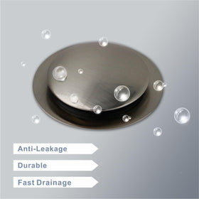 HIDROP replaces lift-and-turn drains in many bathtubs