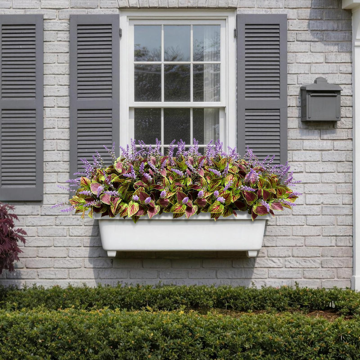 HIFORESTAR outdoor-friendly faux plants resist sun and rain for lasting color.