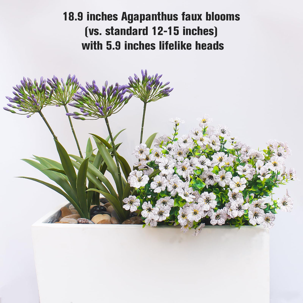 HIFORESTAR versatile arrangement for centerpieces, bouquets, or standalone porch displays.
