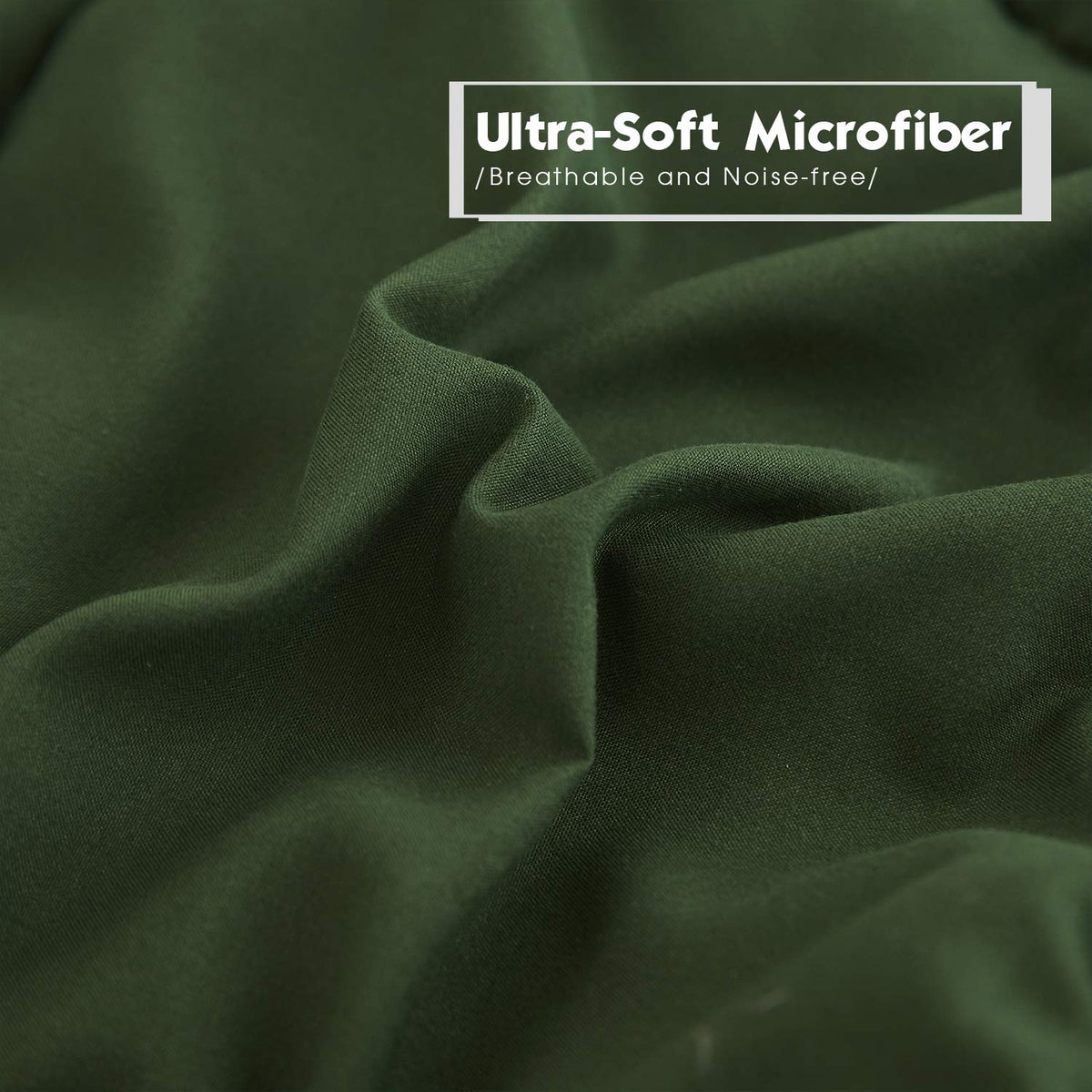 HIG machine-washable comforter for easy care and everyday freshness.