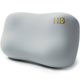 HighBeds Cervical Neck Pillow front view showing neck support and alignment.