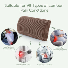 HIGOGOGO back-rest support designed for elderly comfort during long seating sessions.