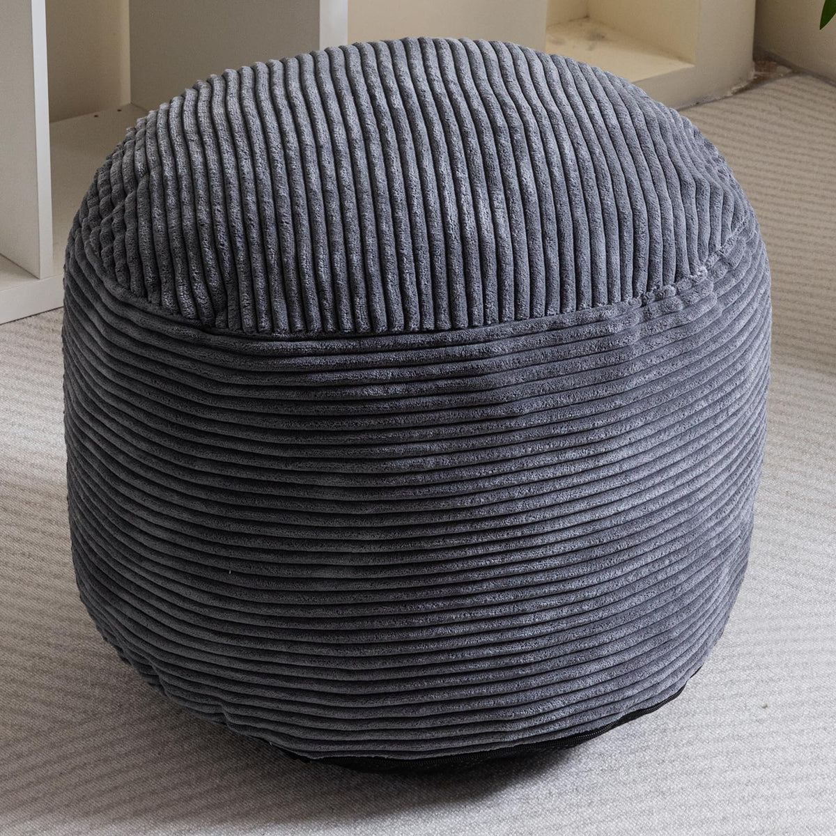 HIGOGOGO gift-worthy pouf ottoman suitable for stylish gifting