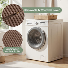 HIGOGOGO removable cover allows easy washing to keep the pillow fresh.
