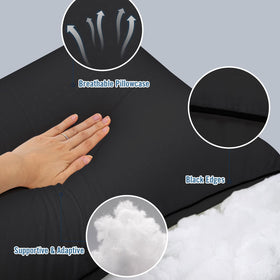 Higoom pillow is machine washable at 30°C with easy care and loft retention.